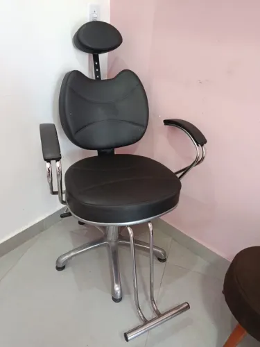 Cadeira hidráulica reclinável salão de beleza