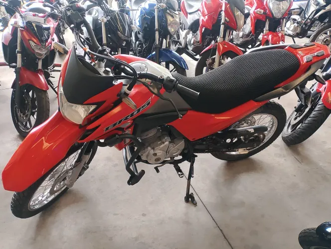 NXR BROS 160 vermelha preço promocional