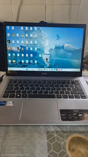 ?Notebook Acer Aspire 5 Alumínio - Core i5 11ª Ger, Iris Xe, Win 11, 512SSD, 8gb RAM