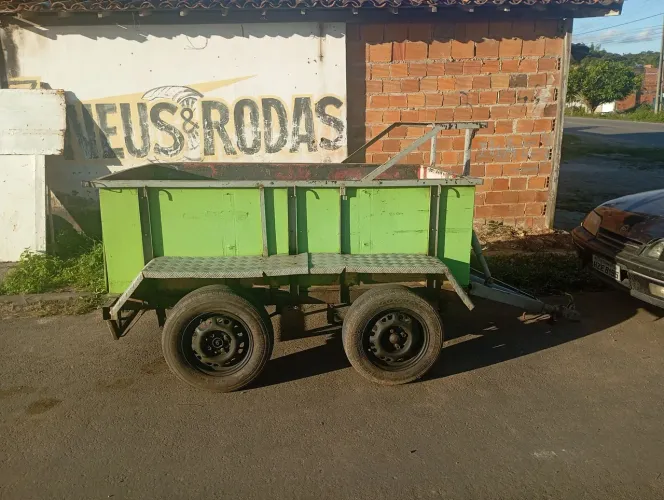 Carretinha 2 eixos
