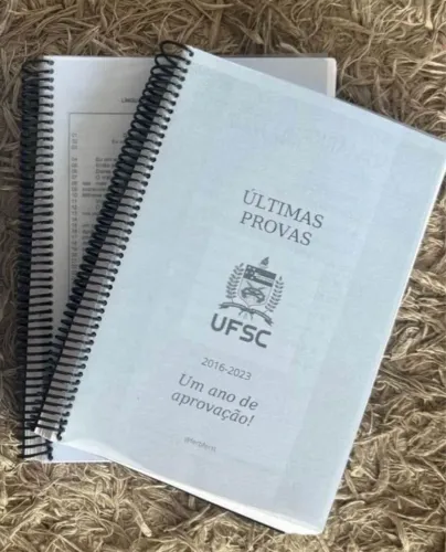 apostila provas antigas UFSC 2016-2023