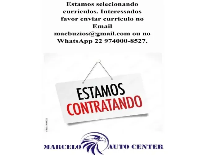 ESTAMOS SELECIONANDO CURRÍCULOS