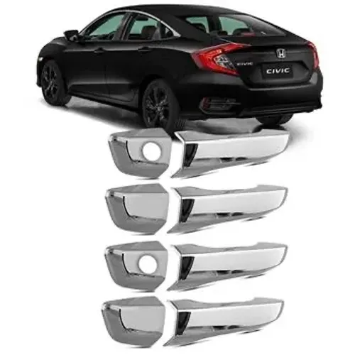 Aplique cromado maçaneta Civic G10 Novo
