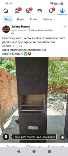 Churrasqueira  de qualidade a mais saída do mercado  para nossos clientes ?