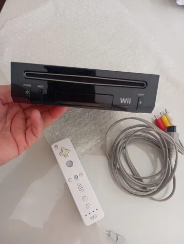 Nintendo Wii Black, Sem Fonte.Troco Por placa de vídeo.