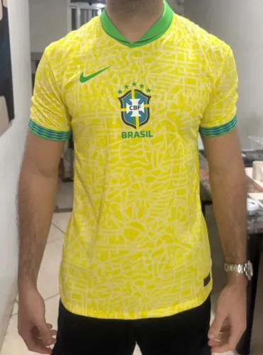 Camisa 1 brasil versão jogador