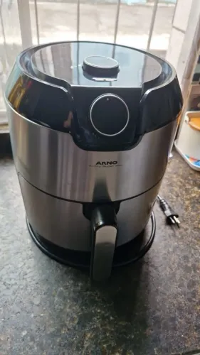Air Fryer Arno Super Preta Inox 4L