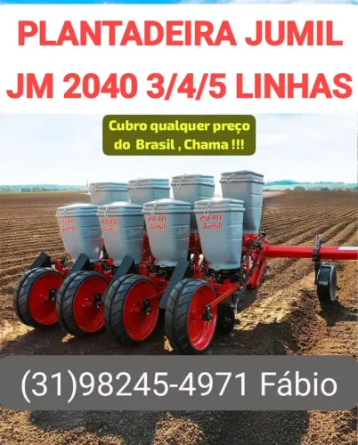 PLANTADEIRA JUMIL JM 2040 4 LINHAS