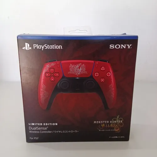 Vendo Controle sem fio Sony DualSense Edição Limitada Monster Hunter Wilds Ps5 Lacrado