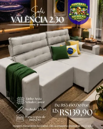 Sofás com Condições Imperdíveis ?