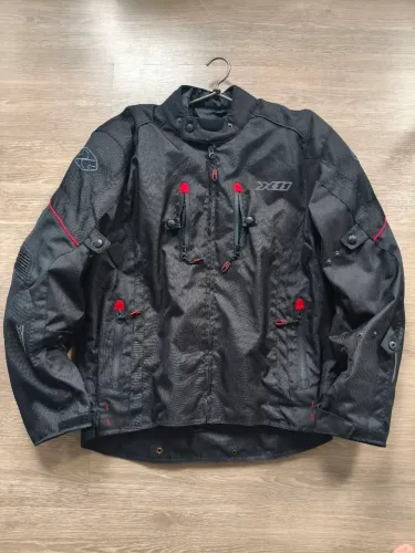 Jaqueta Para Motociclista X11 Modelo Iron 3 Masculina Preto