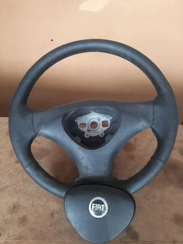 Volante Fiat Palio Strada Siena Uno Doblo com capa costurada
