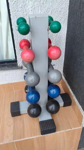 Kit Halteres 1 a 5 kg