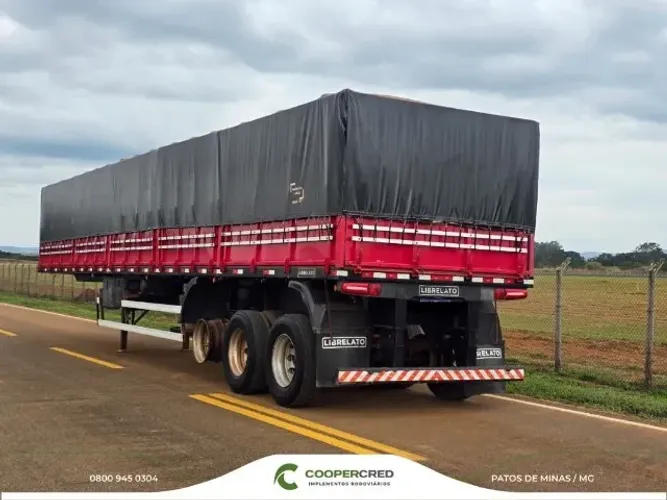 Graneleira 3 Eixos Librelato 2018 13,50m x 1,80m