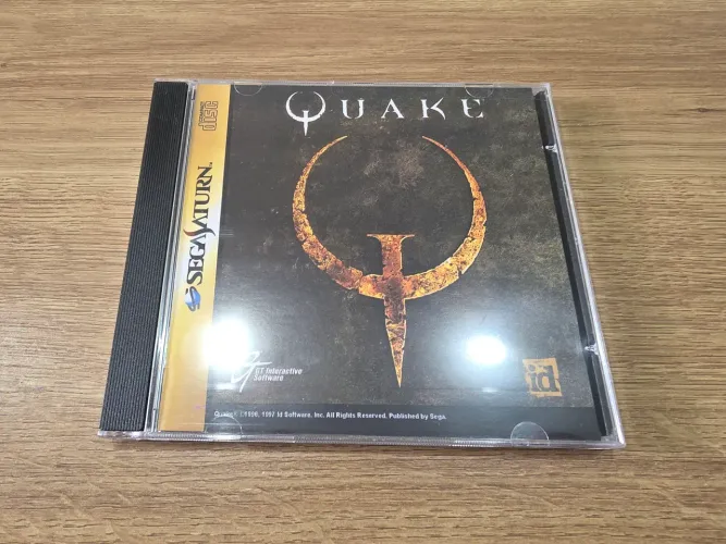 Jogo Quake Sega Saturn Prensado Oldschool 