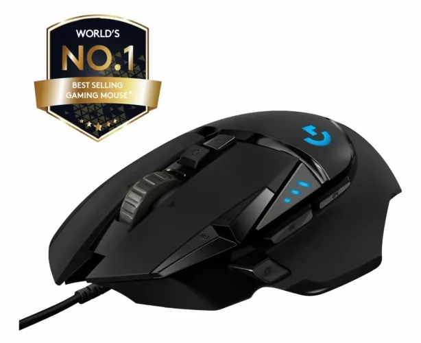 Mouse Gamer Com Fio Logitech G502 Hero Preto