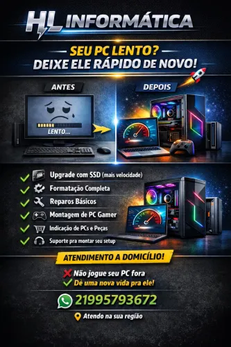 Técnico de Pc e Notebooks