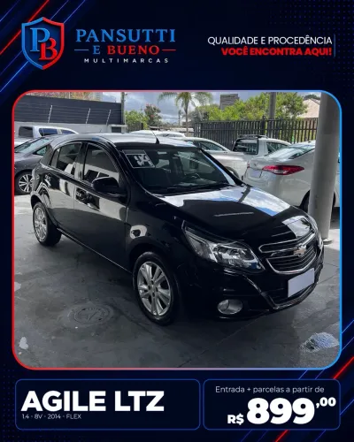 Chevrolet Agile LTZ 1.4 MPFI 8V Flexpower 5P 2014