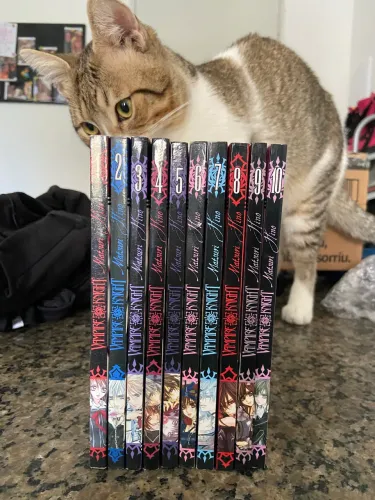 Coleção Mangá Vampire Knight 1 ao 10