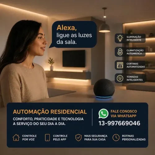 AUTOMACAO DE ILUMINACAO ALEXA