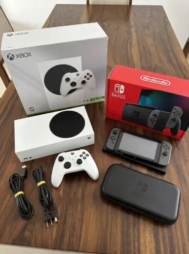 Xbox sereis s e Nintendo Switch