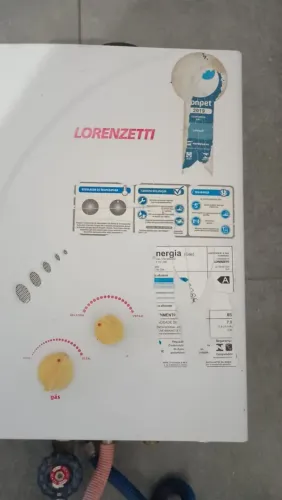 Aquecedor De Água A Gás Lorenzetti LZ750BP Glp Vazão 7,0L Cor Branco