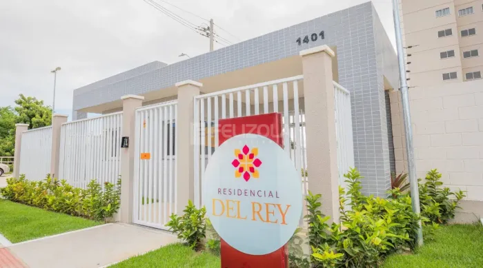 Apartamento para alugar no Residencial Del Rey na Farolândia- 3/4, 1 suíte, sala, wc socia