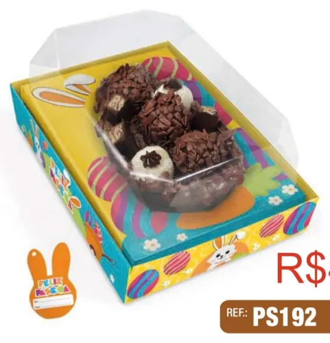 Embalagem de Caixa de ovo de colher 