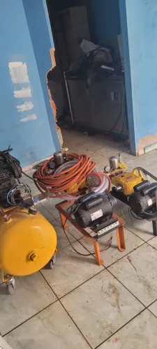 KIT COMPRESSOR E BOMBA LAVADOURA 