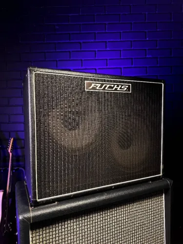 Caixa Fuchs Dumble 2x12 Eminence Red White and Blues Gabinete
