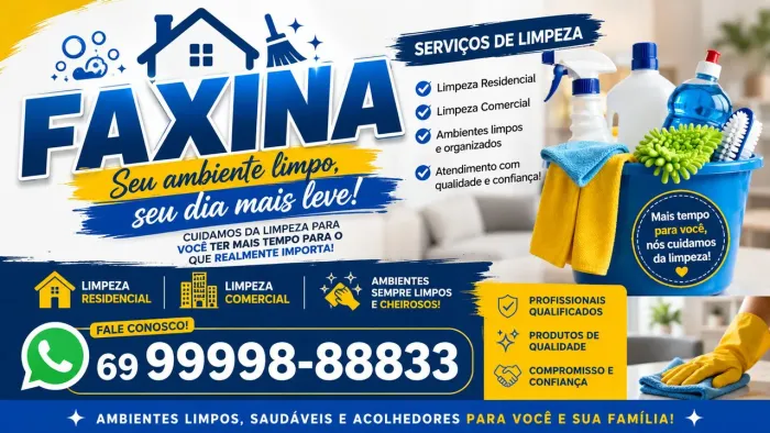 Faz faxina