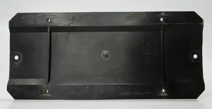 Suporte Placa Traseira Amarok 2010 - 2017 Preto