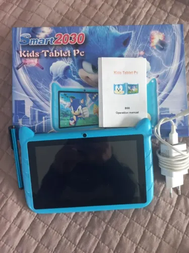 Tablet infantil, Sonic, Rom 64GB, Ram DDR3 4Gb, Tela 7inch 1024*600pixes