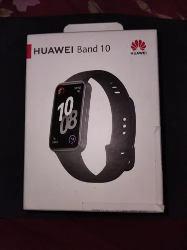 Smartwatch Huawei band 10 (novo na caixa). Aceito cartão.