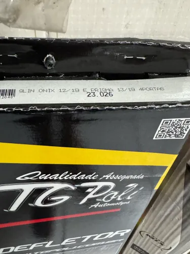 Calha de chuva tg poli ônix prisma 12/19 4p na promoção só 160,00