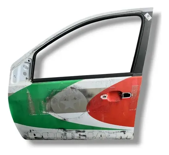 Porta Dianteira Esq Ford Fiesta 2007 2008 2009 2010 2012 Dianteira Esquerda