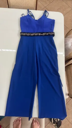 Macacão azul GG