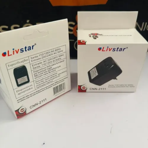 Conversor 220 para 110 - 110 para 220 - Para aparelhos de até 100W
