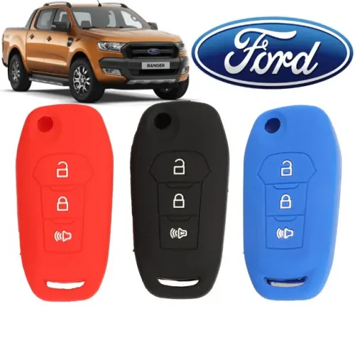 1 Acessório Capa Chave Automotiva Canivete ou Presencial Carros Ford Ka+ Sedan Hatch Focus