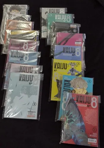 Mangá Kaiju No. 8 - Coleção Completa Volumes 1 Ao 16