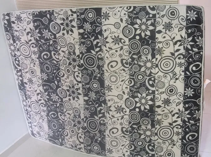 vendo colchão casal mola e solteiro espuma