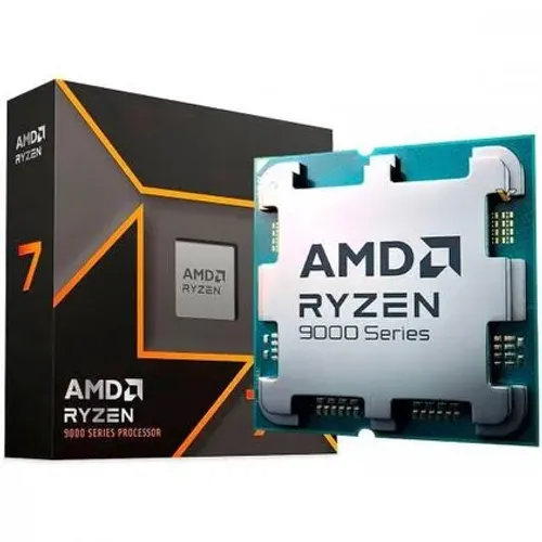 Novo - Processador AMD Ryzen 7 9700X - Desempenho de Nova Geração, Eficiência e Potência