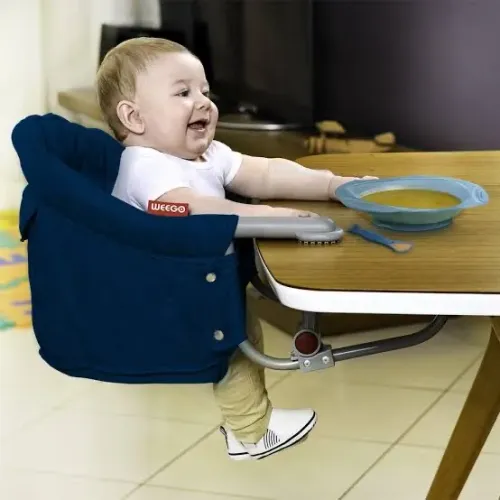 Cadeirinha de mesa para bebês portátil (diversas cores)