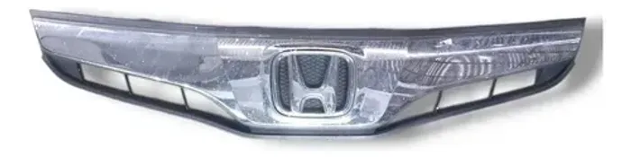 Grade Dianteira Párachoque Honda Fit 2012 2013 Original Prata Brilhante