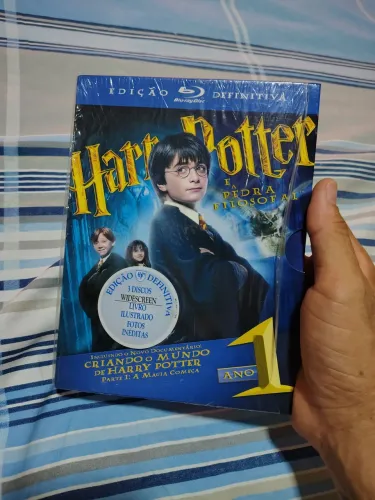 Blu-ray harry potter e a pedra filosofal edição definitiva