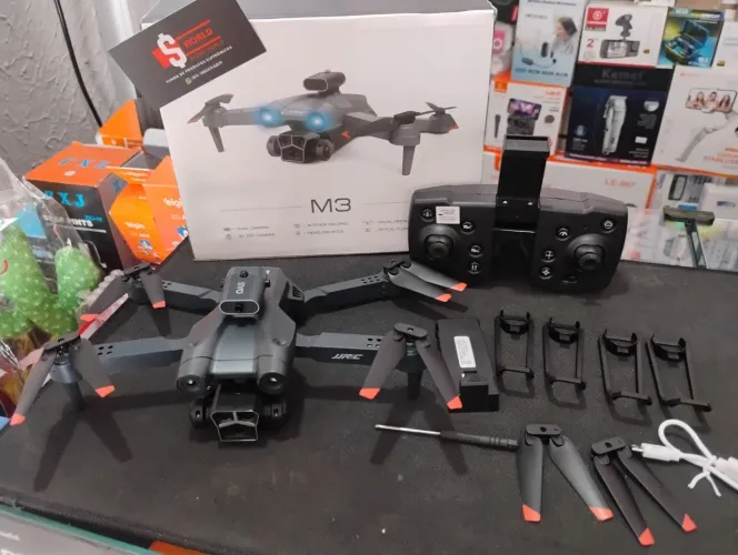 Drone me com duas baterias