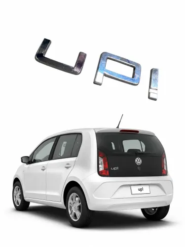 Emblema Letreiro Tampa VW Up! 2016 a 2021
