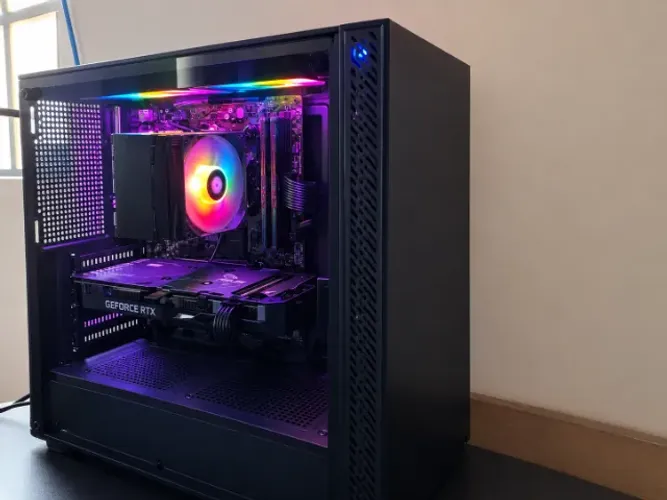 Pc Gamer Ryzen 7 5700 - RTX 5050 - 32GB Memória Ram - 1tb SSD M.2