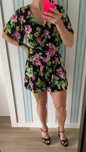 Conjunto short cropped P