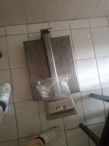 Balança de ferro velho